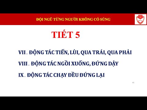 Video {TIẾT5}-BG ĐỘI NGŨ TỪNG NGƯỜI-L10/Tiến,lùi,qua trái,... - youtube