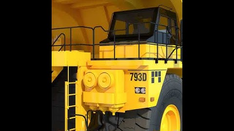 Mining Rigid DumpTruck 793D 3D model from CGTrader.com