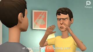 Clic Caillou Gets Grounded S1 E3 Clic Caillou Screams In Caillous Facegrounded