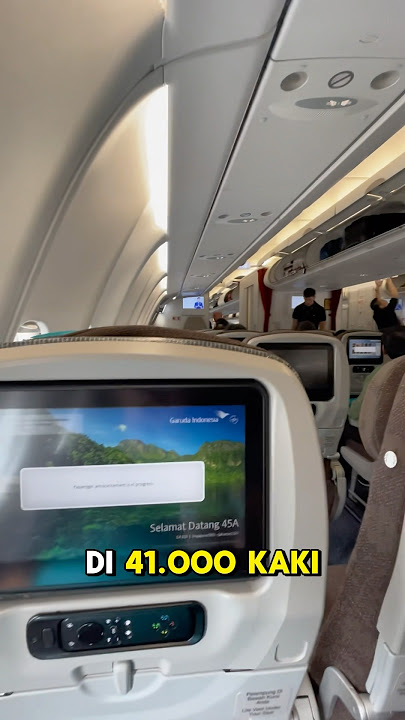 PENGUMUMAN PILOT GARUDA INDONESIA SAAT BOARDING DI PESAWAT GARUDA INDONESIA 🇮🇩