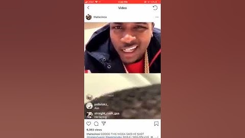 Man claims he shot Nipsey Hussle on IG Live