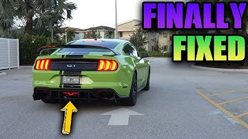I BROKE MY REVERSE LIGHT TRYING TO INSTALL MY OEM MUSTANG TAIL LIGHTS (WHIPPLE SUPERCHARGED MUSTANG)