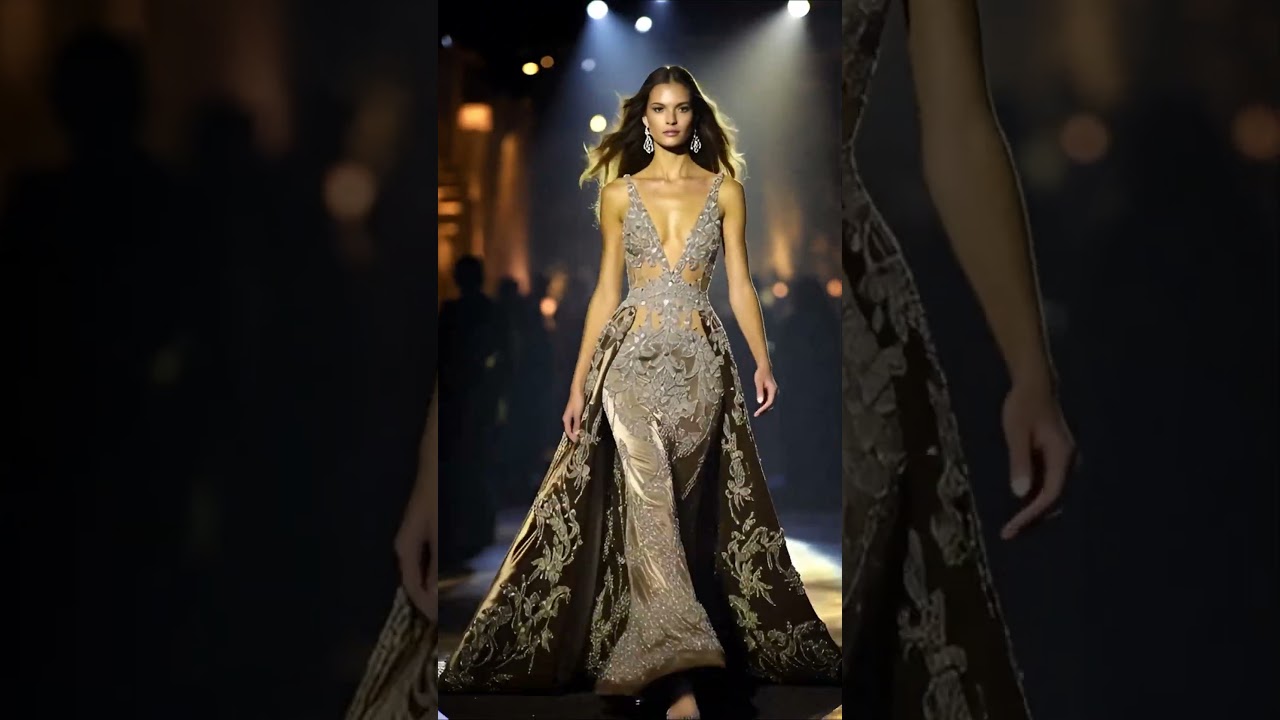 Evening Gown Catwalk ✨ Swarovski Drama