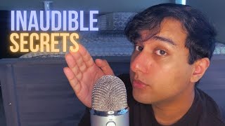 ASMR Telling You A Secret. Inaudible Whispers.