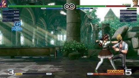 THE KING OF FIGHTERS XIV - Athena corner mixup