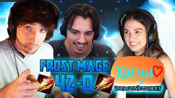Double Frost Mage vs AWC PROS w/ Xaryu | Dragonflight