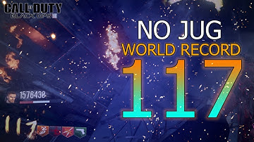 Nuketown Reimagined - No Jug Ex-World Record: Round 117 | Black Ops 3 Custom Zombies (BO3 Montage)
