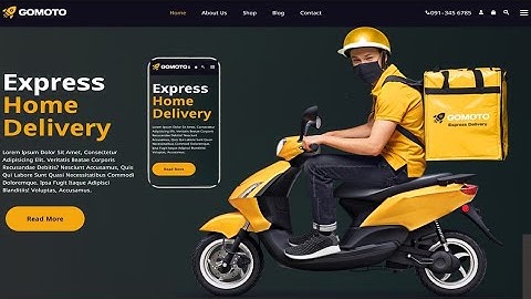 How to Make Food Delivery Website using HTML CSS and JavaScript