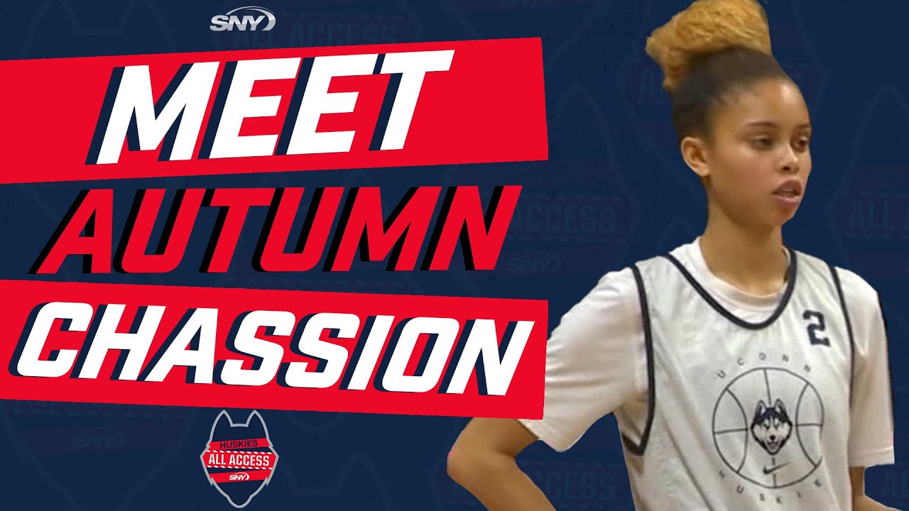 UConn Huskies guard Autumn Chassion shares her thoughts on Geno Auriemma Huskies All Access SNY