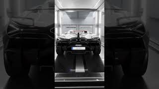 POV: You park your Lamborghini Revuelto in a glass box to showcase its carbon fiber wing spoiler 🔥