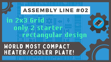 [Assembly Line] The most compact build of a heater/cooler plate in the world! Fits in 2x3 grid