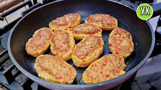 Yummy cutlets without a gram of meat! I turn on my imagination and cook pearlina in a new way