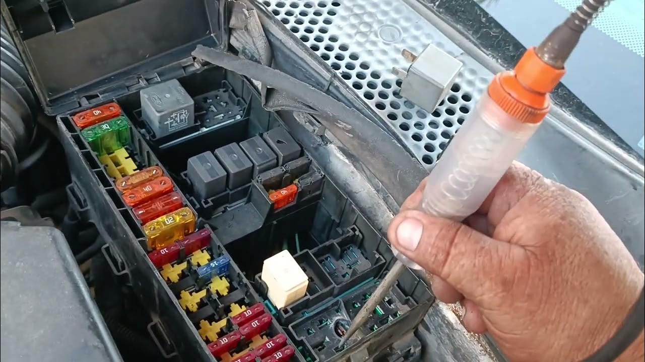 ford focus codigos p1289 u1073 sensor ect temperatura refigerante - YouTube