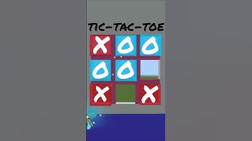 TIC TAC TOE Minecraft #shorts