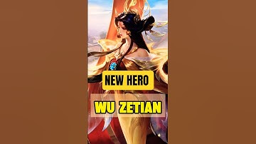 Wu Zetian mlbb New Hero. #shorts #viralshort#ZetiansRecruitmentForHeroes #MLBBZetian #MLBBCreator