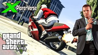 GTA 5 – Michael Bike Fight With Police Chase Action! 🚓🏍️🔥