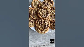 How to make SUBWAY Chocolate chip Cookies! Recipe #Shorts