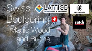 Swiss Bouldering • Magic Wood x Brione