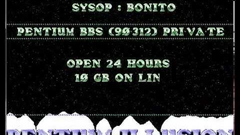 TRDOS 386 - VGA FUNCTIONALITY DEMO - PENTIUM BBS INTRO