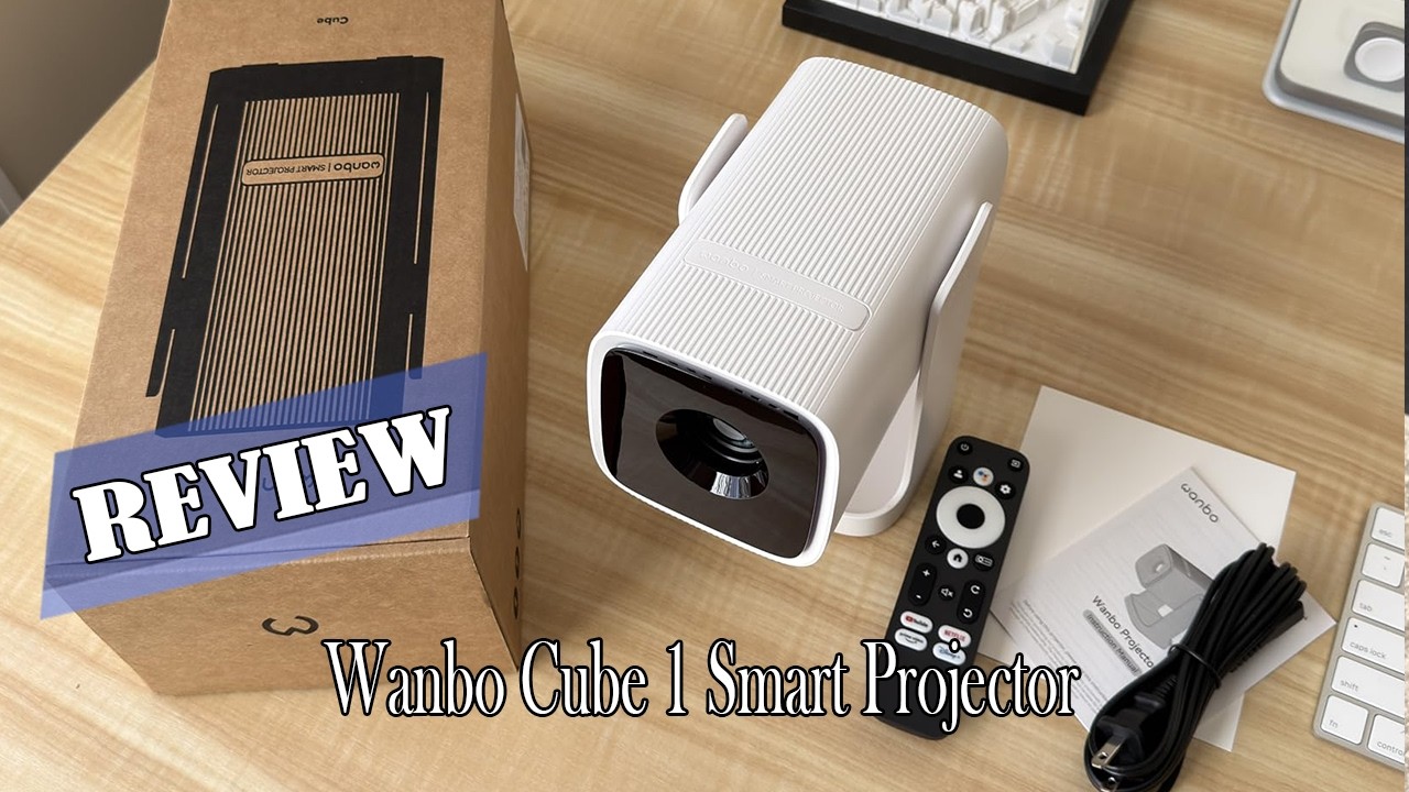 Review of the Wanbo Cube 1 smart projector running Android TV