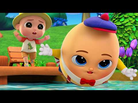 Oh No, Humpty Fell Again! 🥚 | Baby Friend Comes to the Rescue | Nursery Rhymes & Kids Songs
