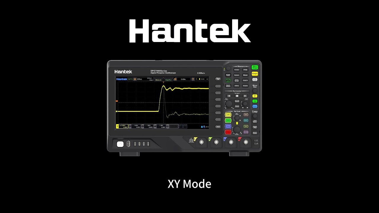 What is the XY mode of the oscilloscope? hantek oscilloscope YouTube