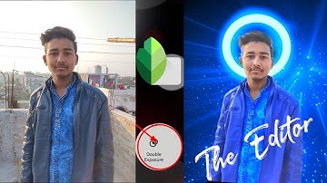 Snapseed Ring Light Photo Editing | Snapseed Background Chenge | How To Edit Photo in Snapseed