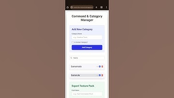 Commands Manager for Fast Commands v2 | Demo