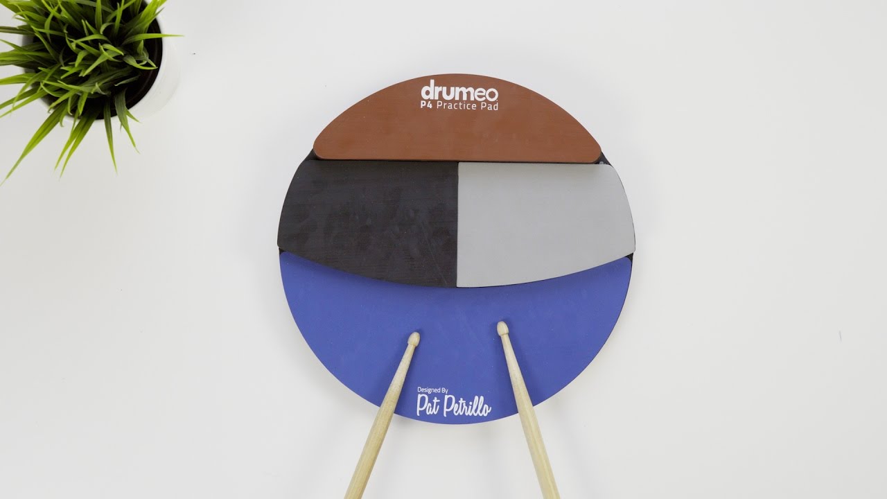 The Best Drum Practice Pad Drumeo P4 + A Fun Practice Technique