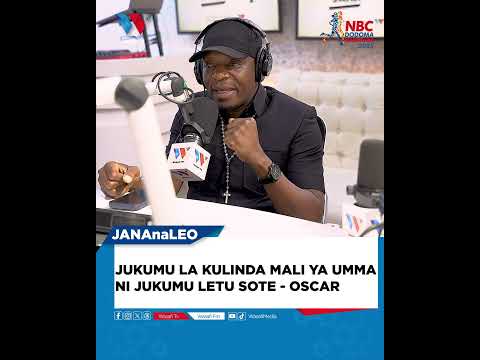 JUKUMU LA KULINDA MALI YA UMMA NI JUKUMU LETU SOTE OSCAR