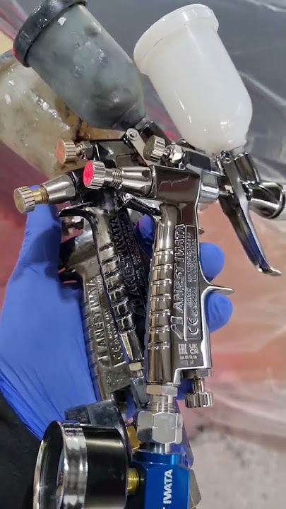 10 Years of Iwata LPH-80 #spraying #spraygun #detailing #shorts