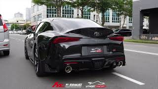 Toyota Supra A90 MK5 B58 3.0L | Fi Exhaut | Sport 200 Cell Downpipe | Valvetronic Catback System