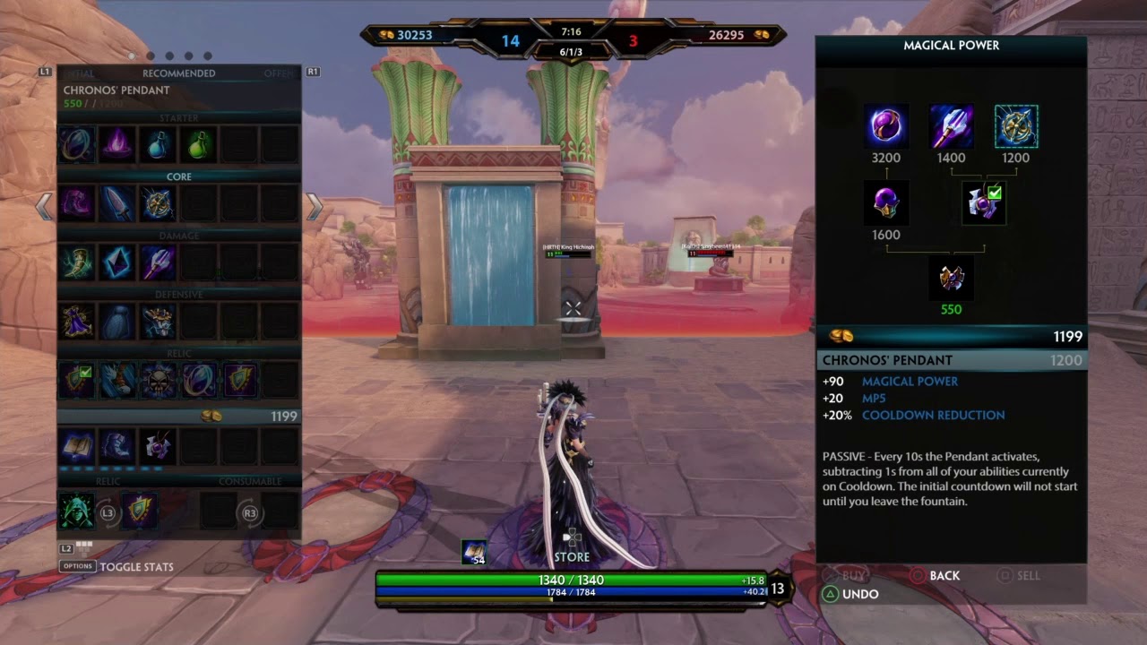 smite my nox build plus gameplay YouTube