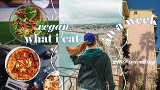 What I Eat in a Week // travelling to France // vegan //