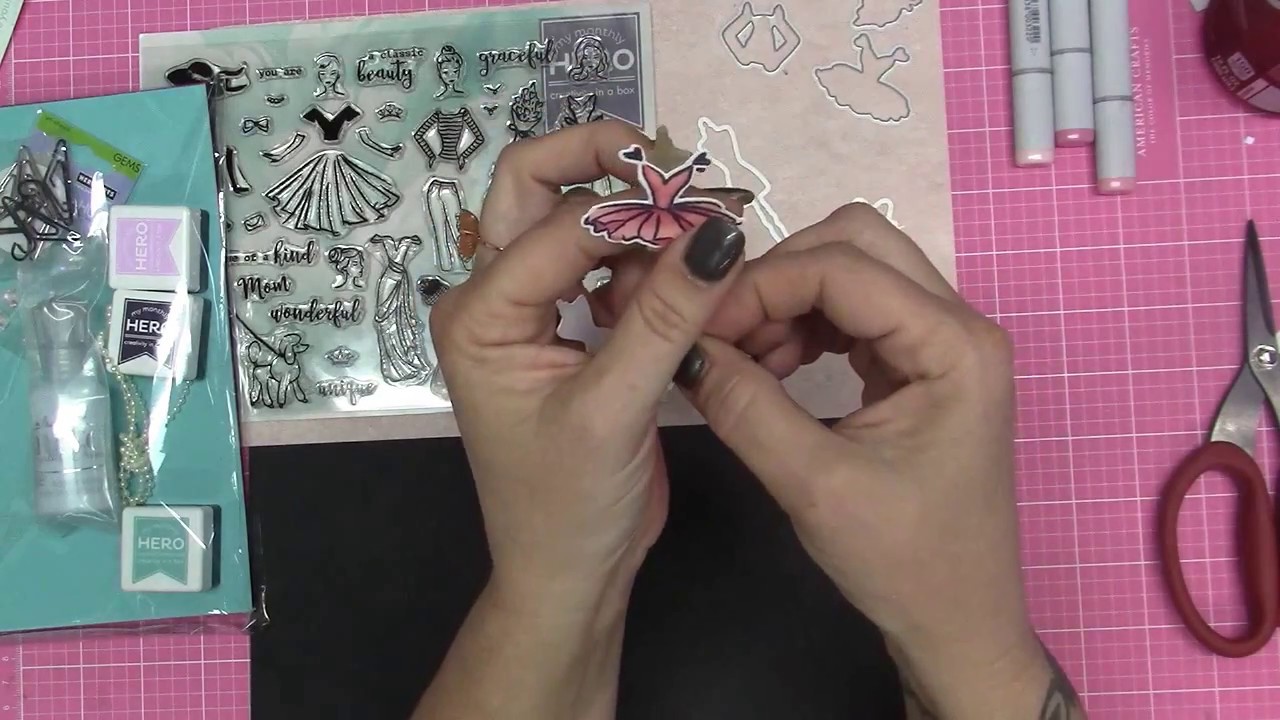 HERO ARTS/ My Monthly Hero April 2017 Ideas