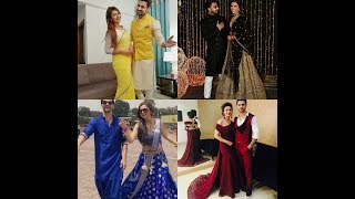 Husband Wife matching outfits ideas/couple matching dresses for festival/parties