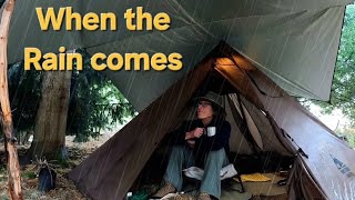 Rain at last!  Shelters and outdoor-lifestyle rethink for future Summers.