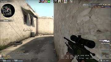 CSGO: 15 Second Awp Ace @ de_dust2