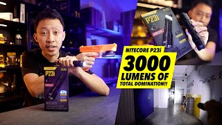 3000 lumens of TOTAL DOMINATION!! - Nitecore P23i (First Look + Giveaway)