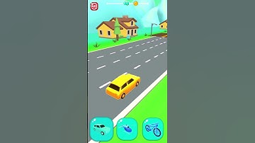 Shape Shifting Car Level 26 #shorts #youtubeshorts #gaming