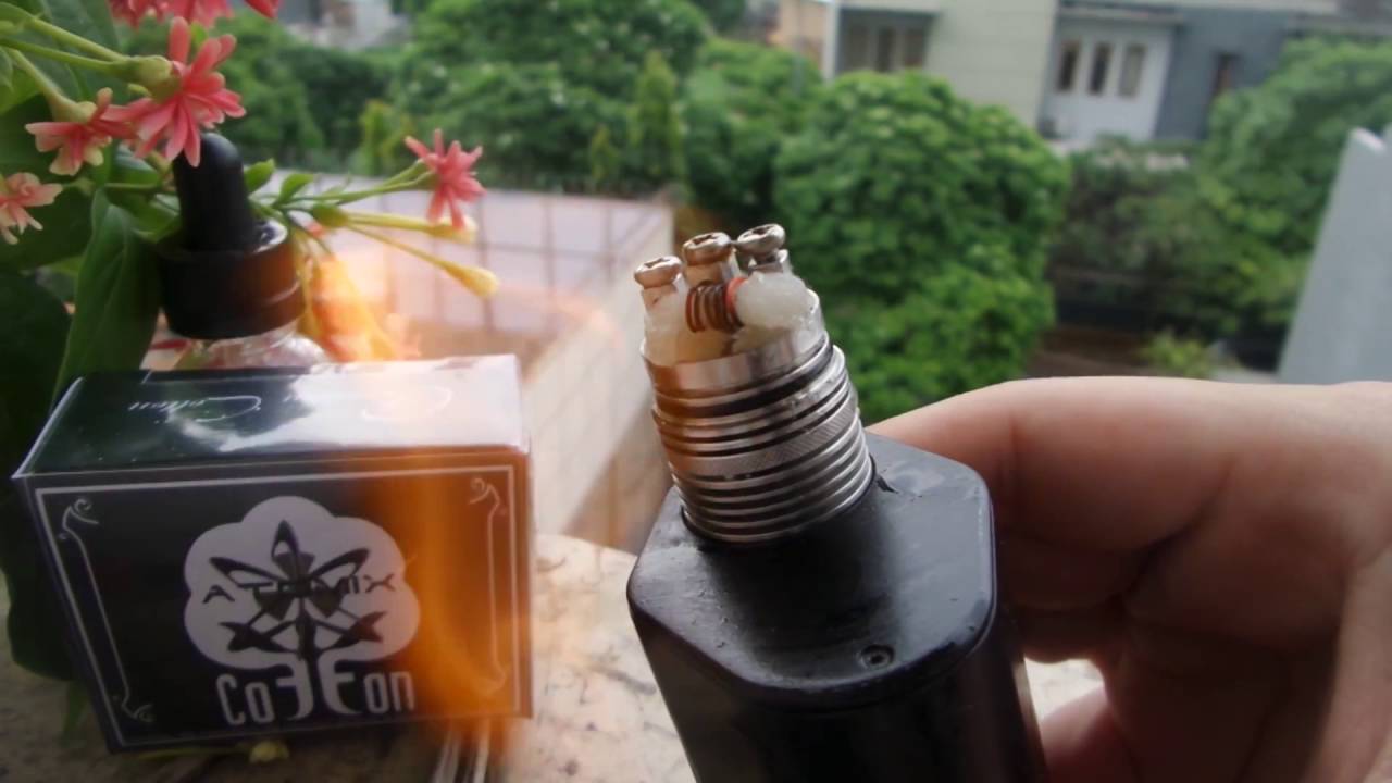 Atomix Cotton Burn Test YouTube