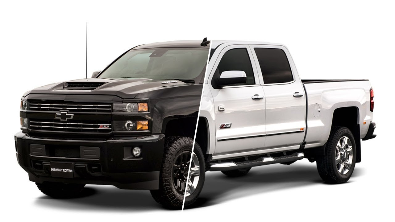 The Silverado Midnight Edition or Custom Sport? - YouTube