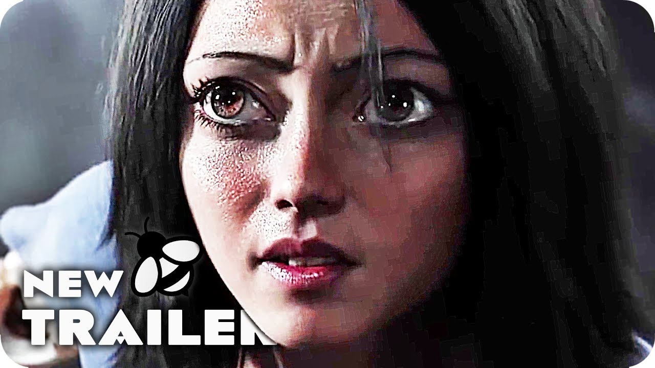 Alita Battle Angel Trailer 2018 James Cameron Live Action Movie