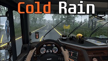 ETS2 1.40 | Cold Rain v0.2.3