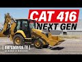 Nuevas retroexcavadoras caterpillar 416 next gen  finning argentina  mercado vial tv