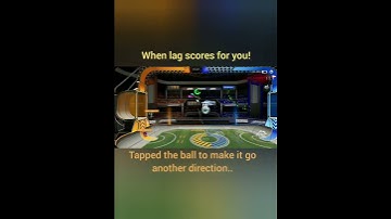 Lag and Skill = GOAL! Rocket League Sideswipe!