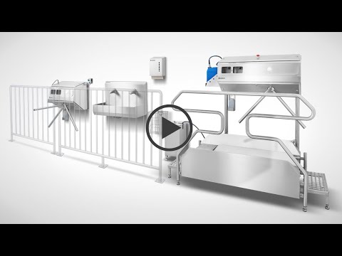 Personal hygiene station in foodstuff industry | MOHN GmbH