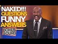 Steve Harvey Asks NAKED Questions & Gets Some Funny Answers On Family Feud USA