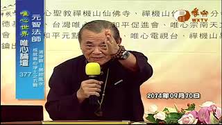 唯心世界之五觀 清淨觀論文暨證道發表會 2014-09-10 元瑭 元智【唯心論壇377】｜ WXTV唯心電視台