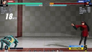 THE KING OF FIGHTERS XV_Chizuru practice!